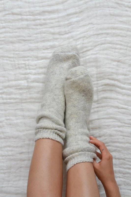 Pure Wool Cabin Socks